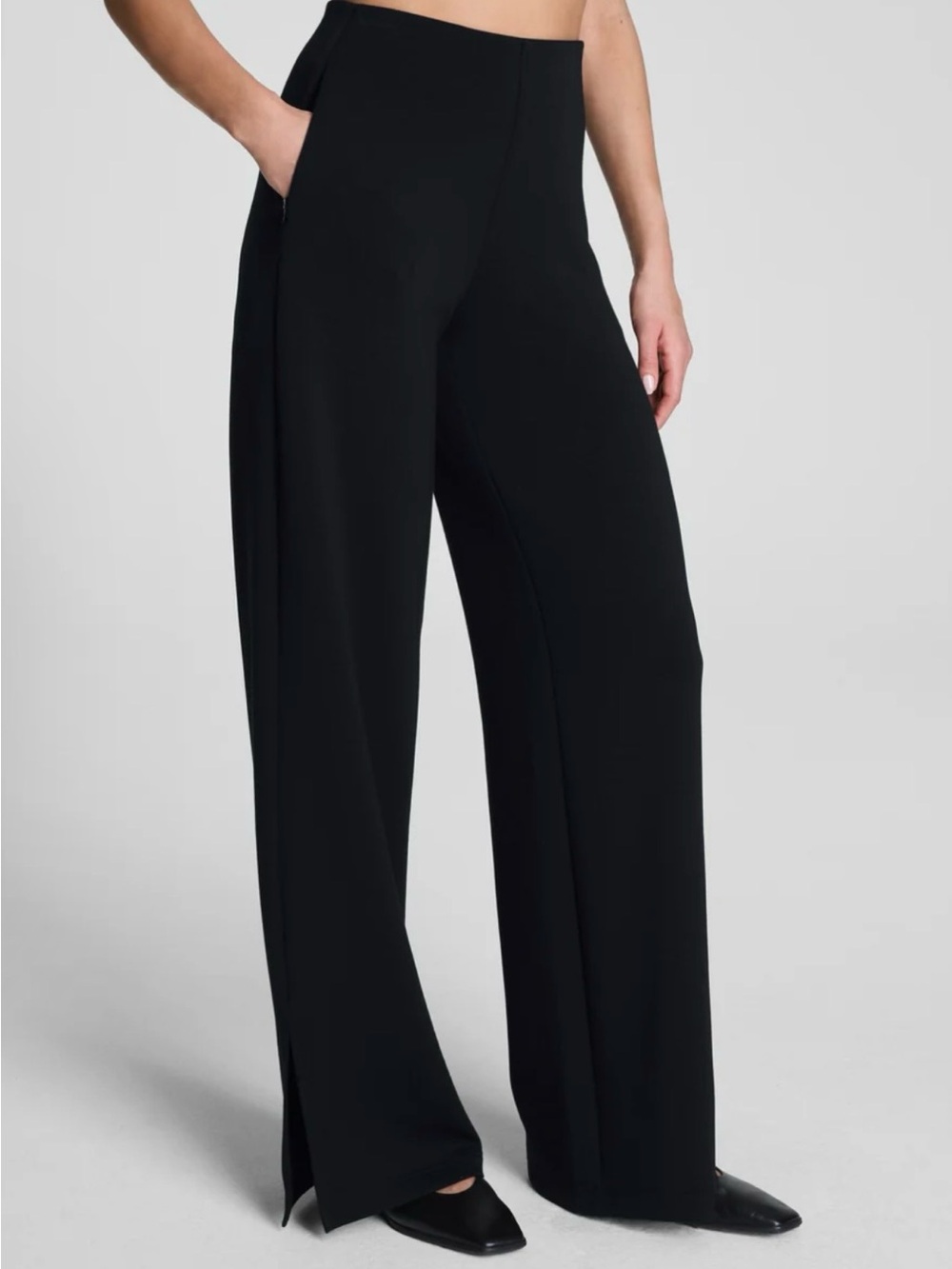 SPANX Zero Waistband Wide Leg Pant